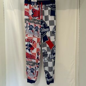 Lucky Brand Kids Graphic Joggers - Red, Blue, and Gray